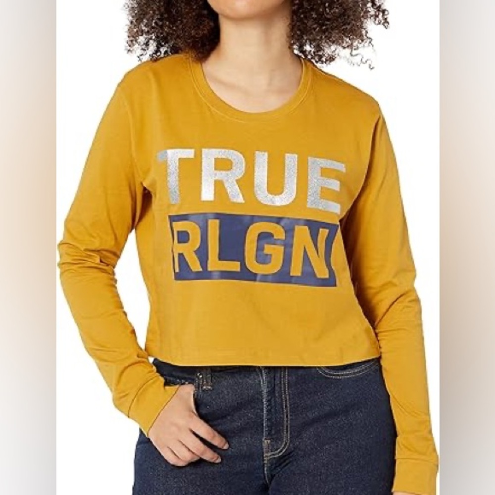 True Religion crop top size Medium
